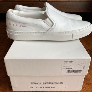 Women's Common Projects Slip On Leather Sneaker